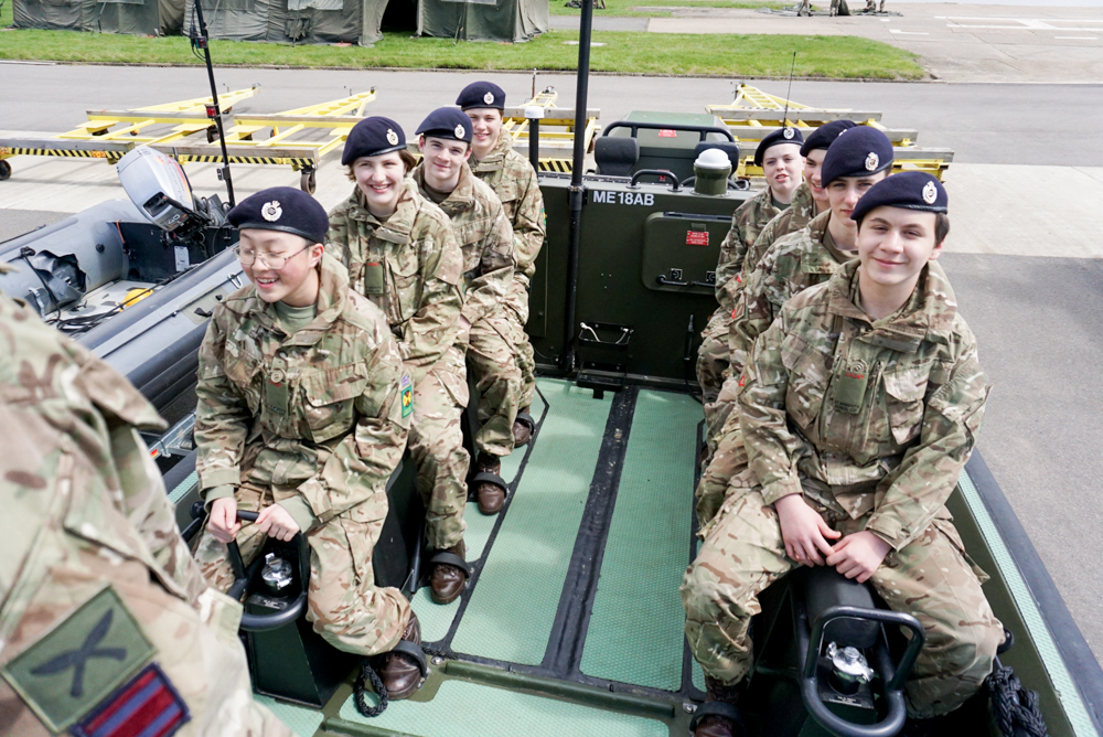 St Benedict's School Ealing CCF wins Royal Engineers Competition