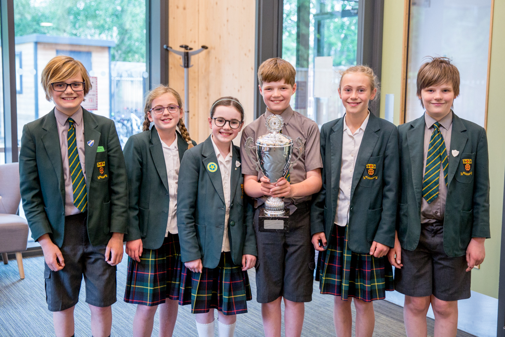 St Benedict's win First Prize in science competition