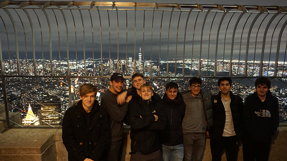 St Benedict's School Ealing Sixth Form Politics A Level trip to New York and Washington DC