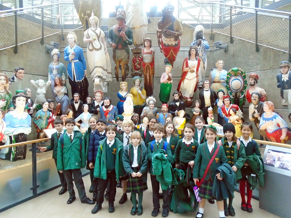 St Benedict's Junior School visits the Cutty Sark