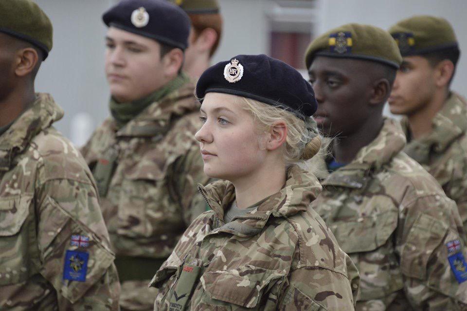 St Benedict's CCF SNCO and JNCO cadres