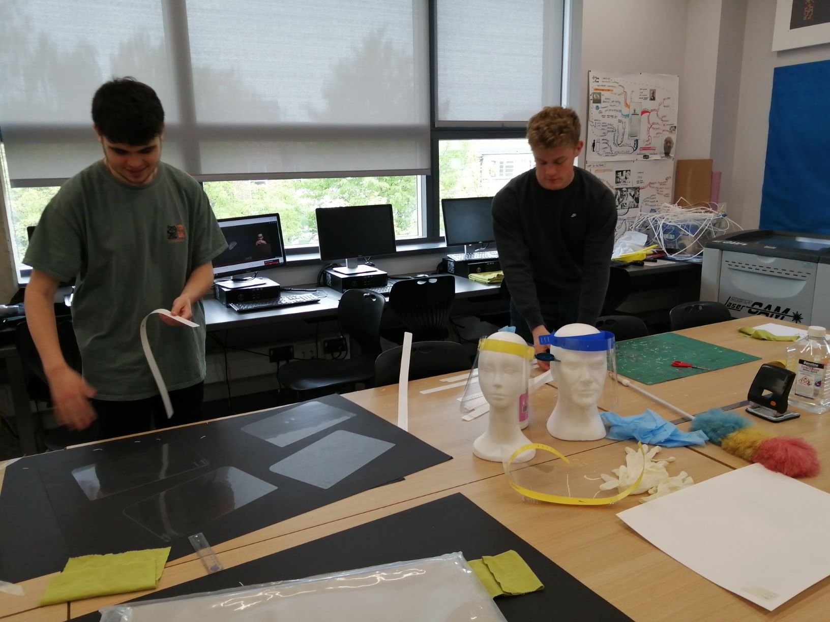 St Benedict's PPE production
