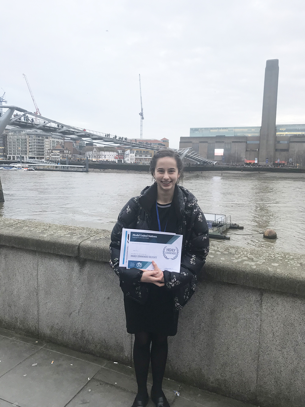 St Benedict's Debating award at Model United Nations