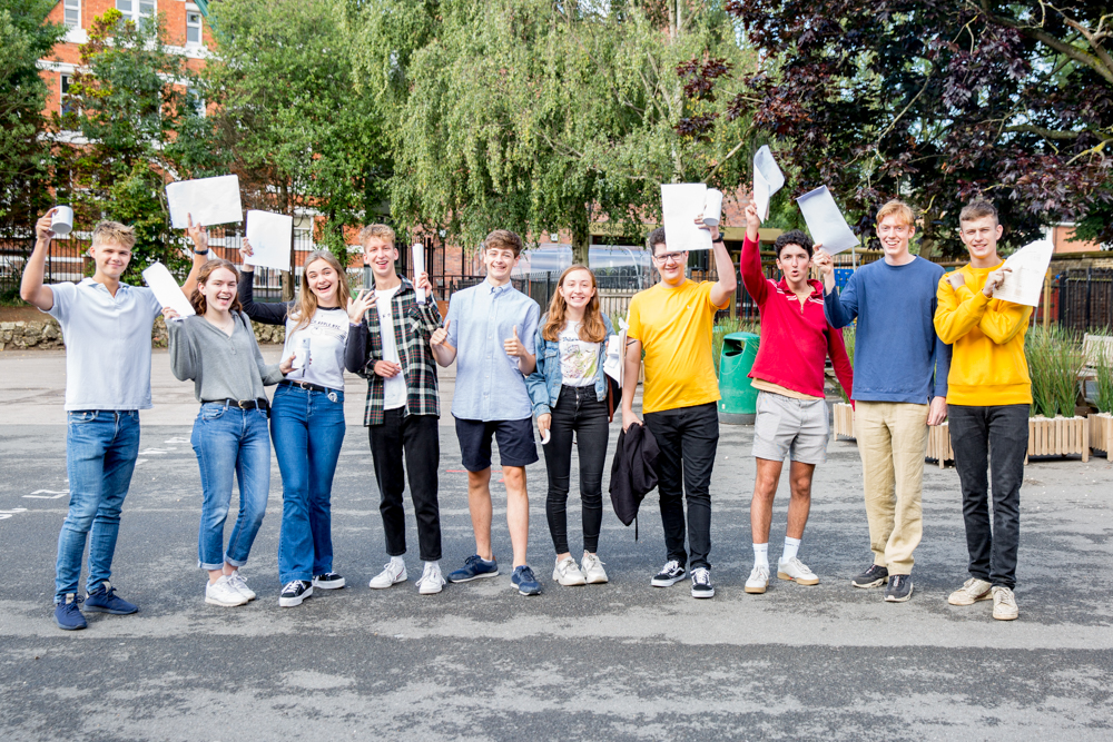 St Benedict's A level results