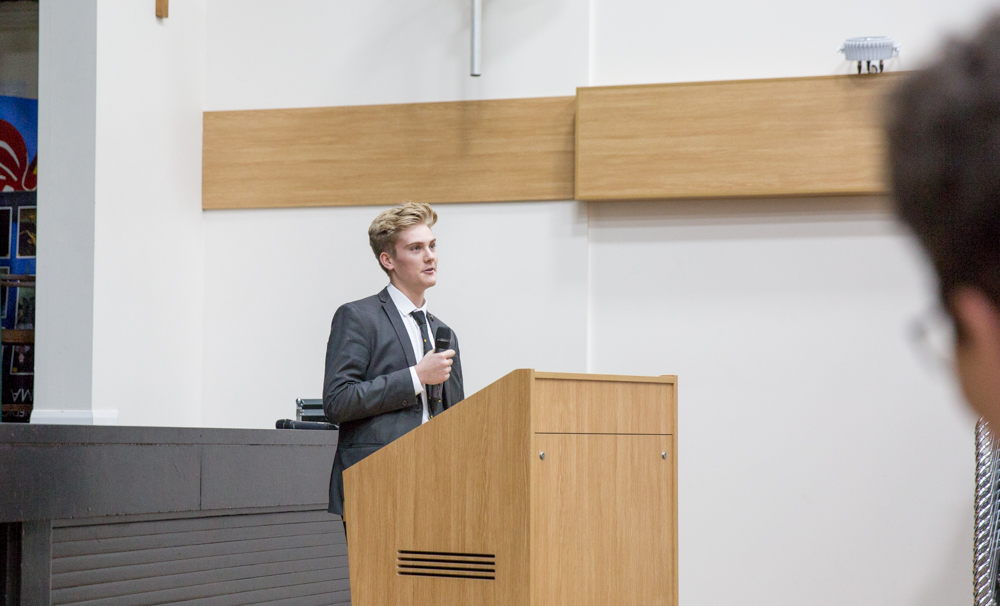 St Benedict's Sixth Form Scholars' Evening-Lord Patten