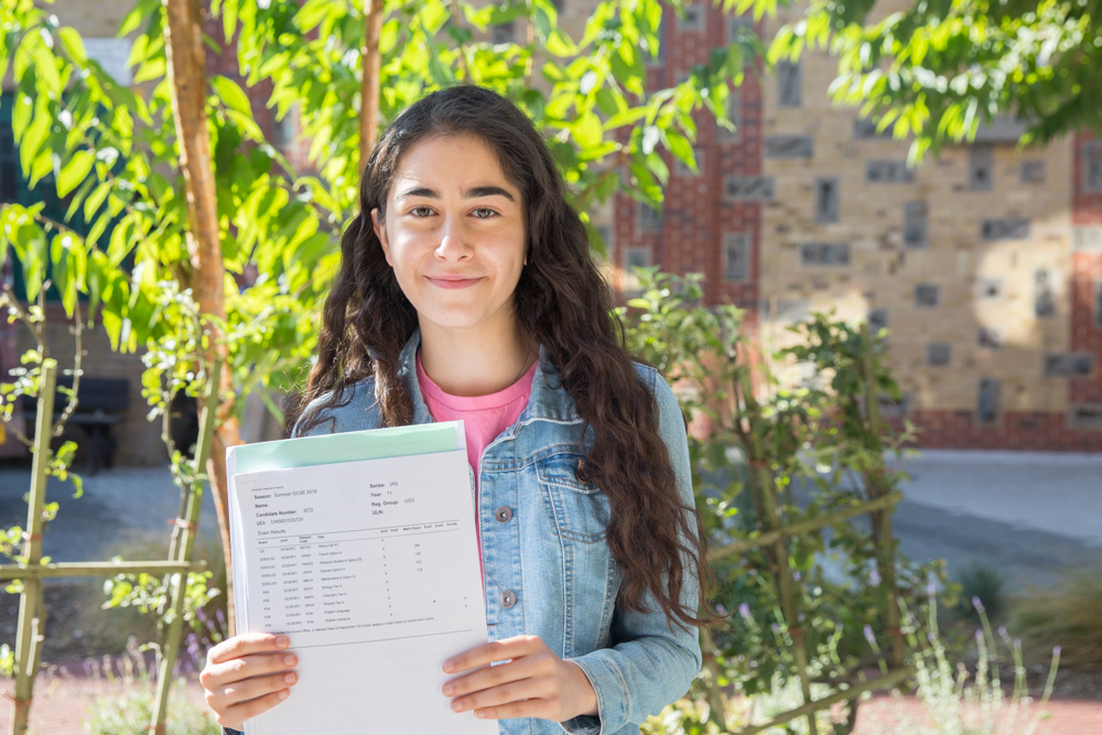 St Benedict's Ealing GCSE success 2019