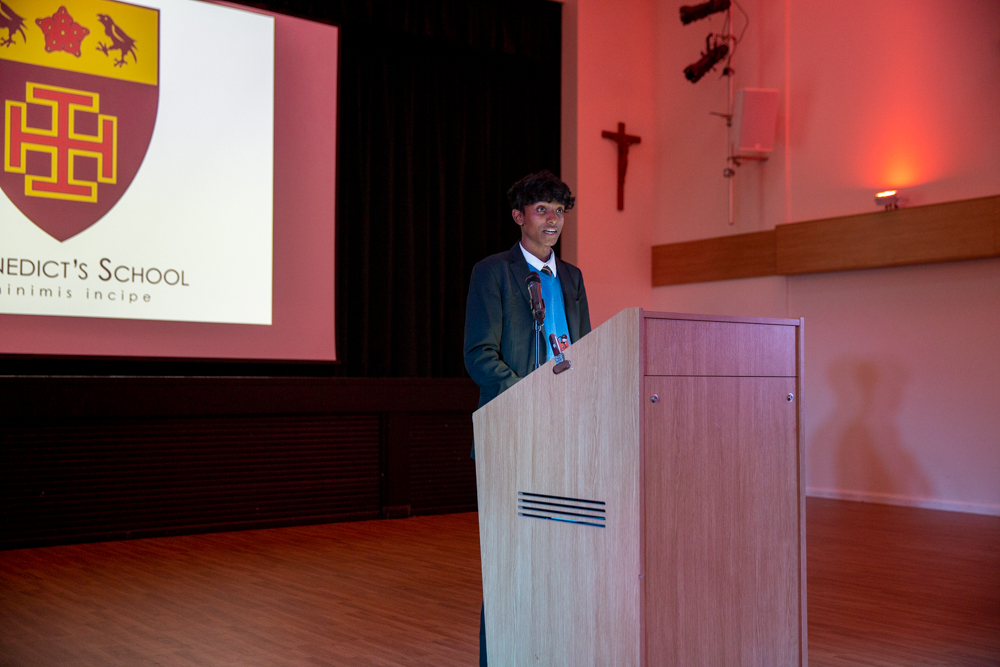 Lord Patten at St Benedict's