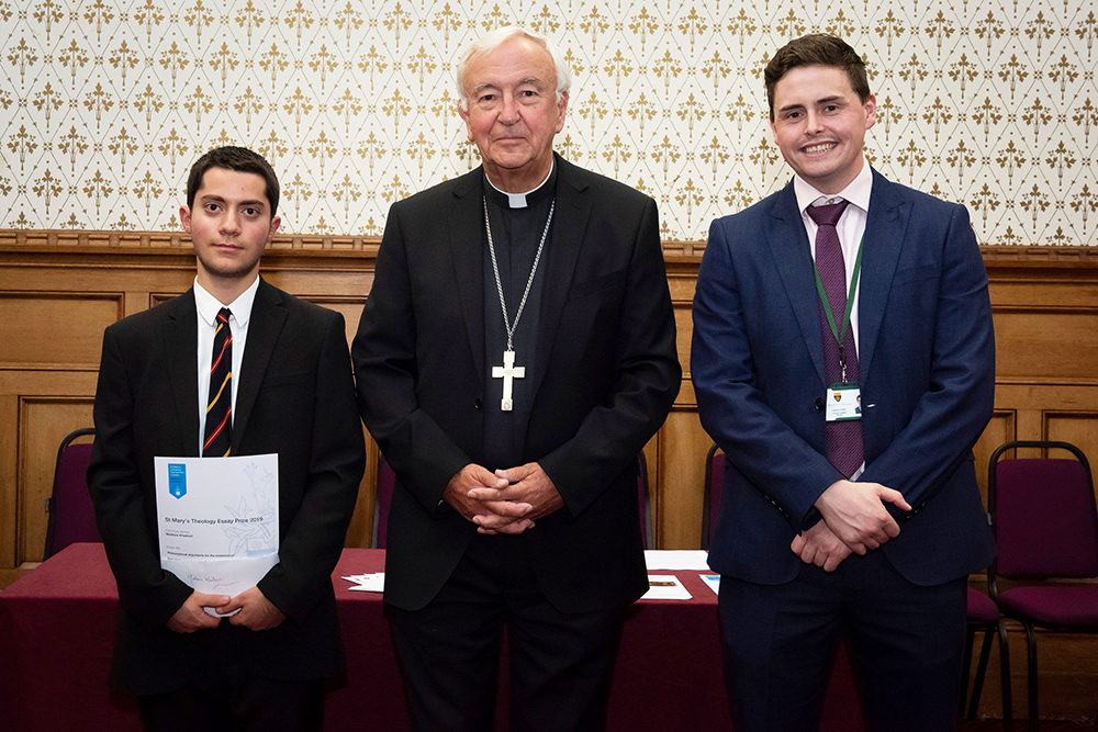 St Benedict's sixth form student wins national university essay competition