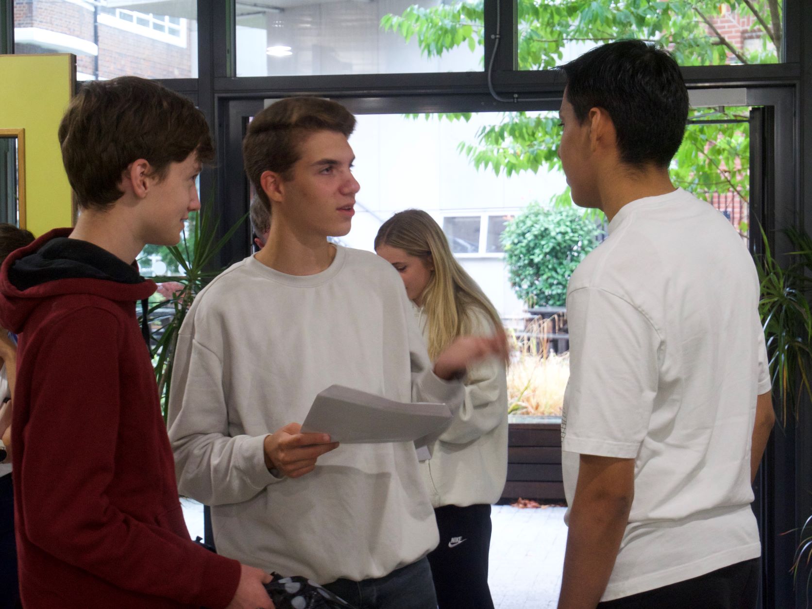 St Benedict's GCSE students celebrate outstanding results