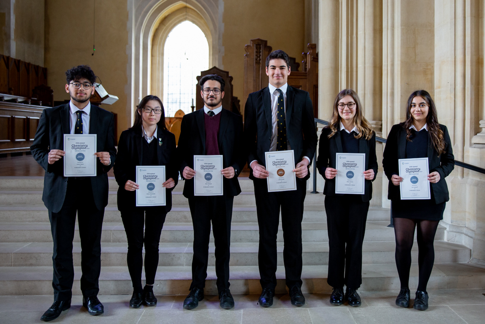 St Benedict's UK Chemistry Olympiad success