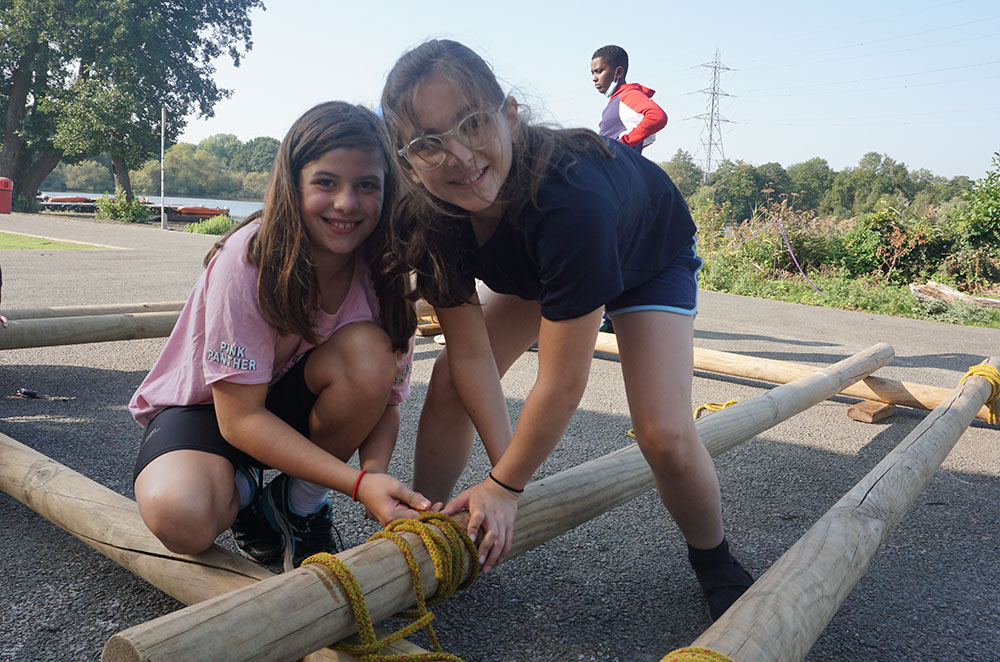 St Benedicts Year 7 Induction outdoor activities day at Hillingdon