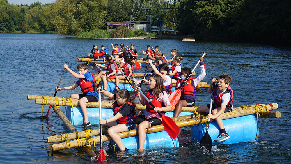 St Benedicts Year 7 Induction outdoor activities day at Hillingdon