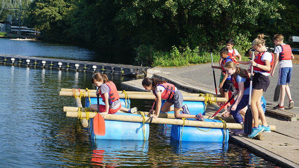 St Benedicts Year 7 Induction outdoor activities day at Hillingdon