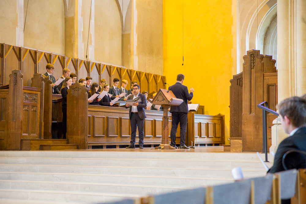 St Benedict's Remembrance service