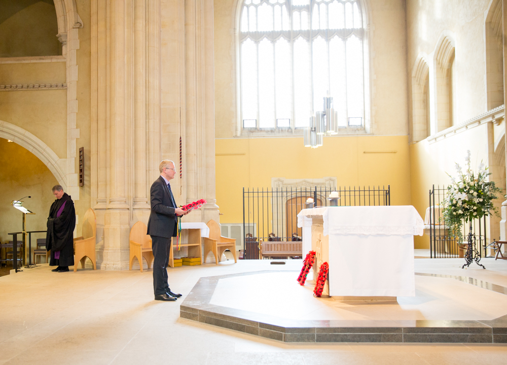 St Benedict's Remembrance service