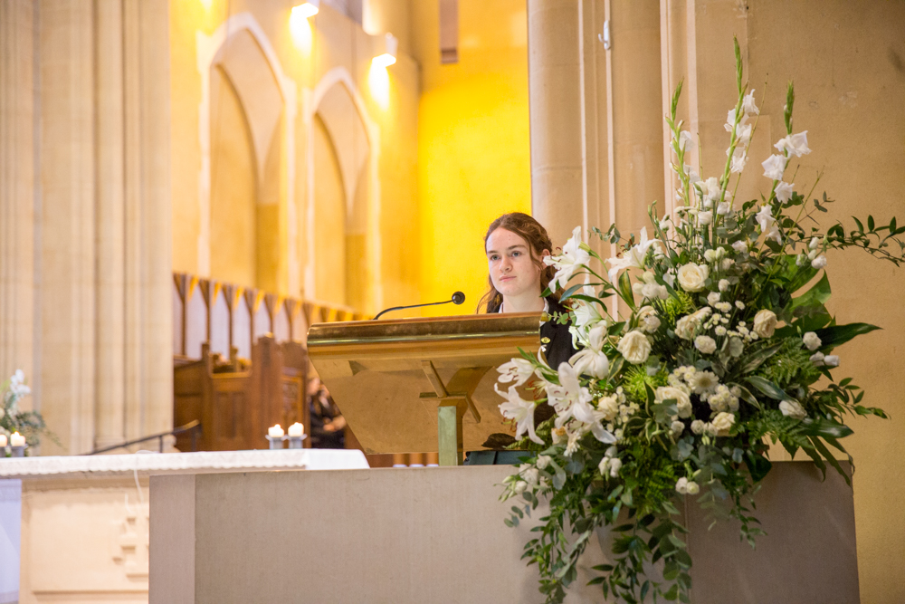 St Benedict's Remembrance service