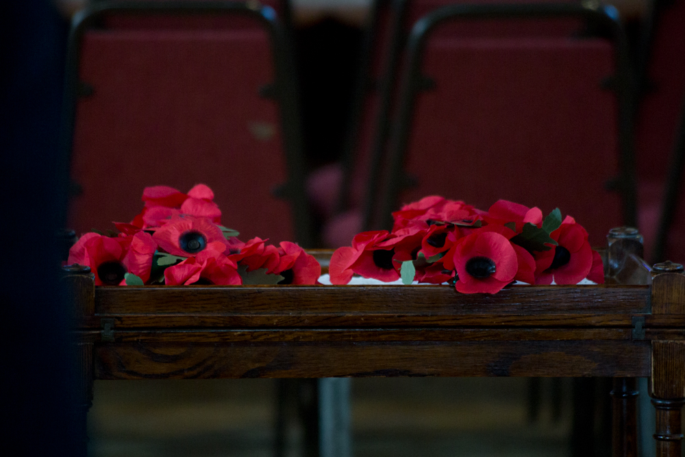 ​  Detail from the new war memorial  ​