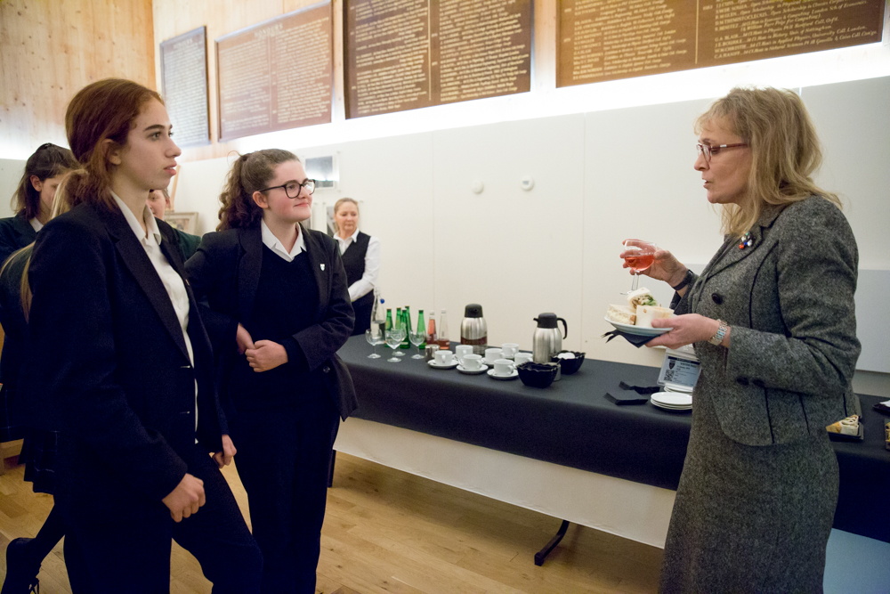 Careers talk for girls at St Benedict's