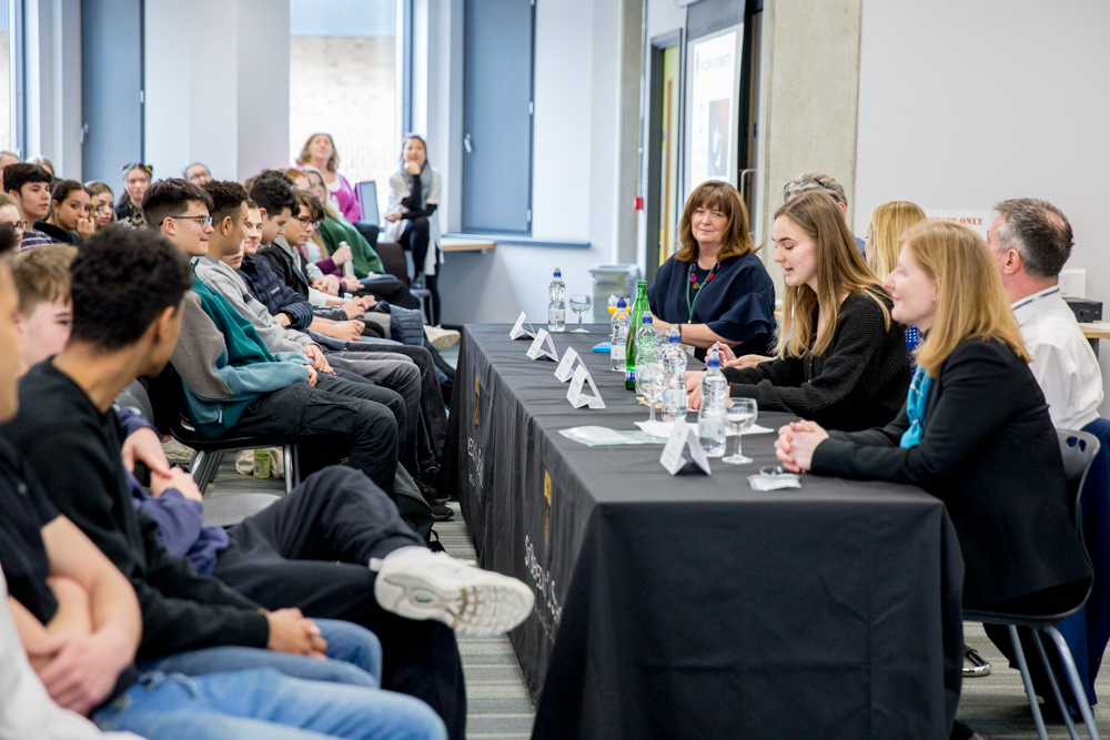 St Benedict's IWD Question Time