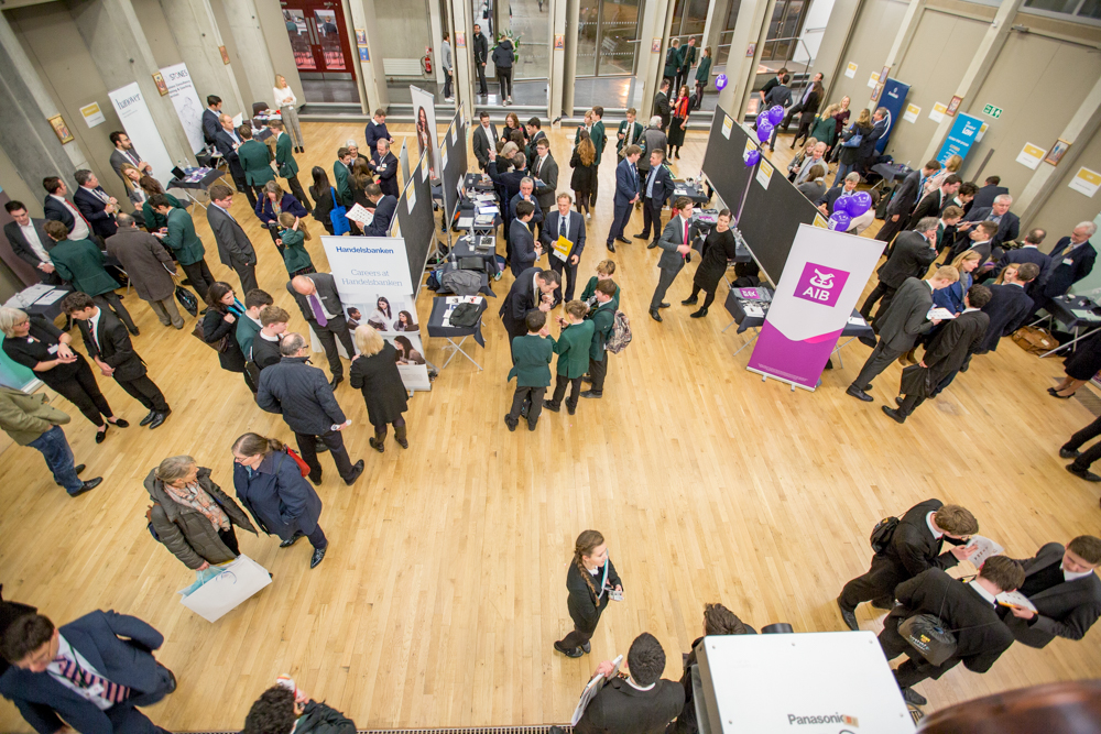 St Benedict's School Careers Fair. Ealing, west London