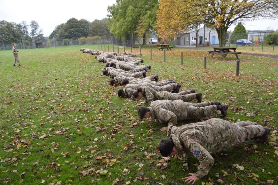 St Benedict's CCF SNCO and JNCO cadres