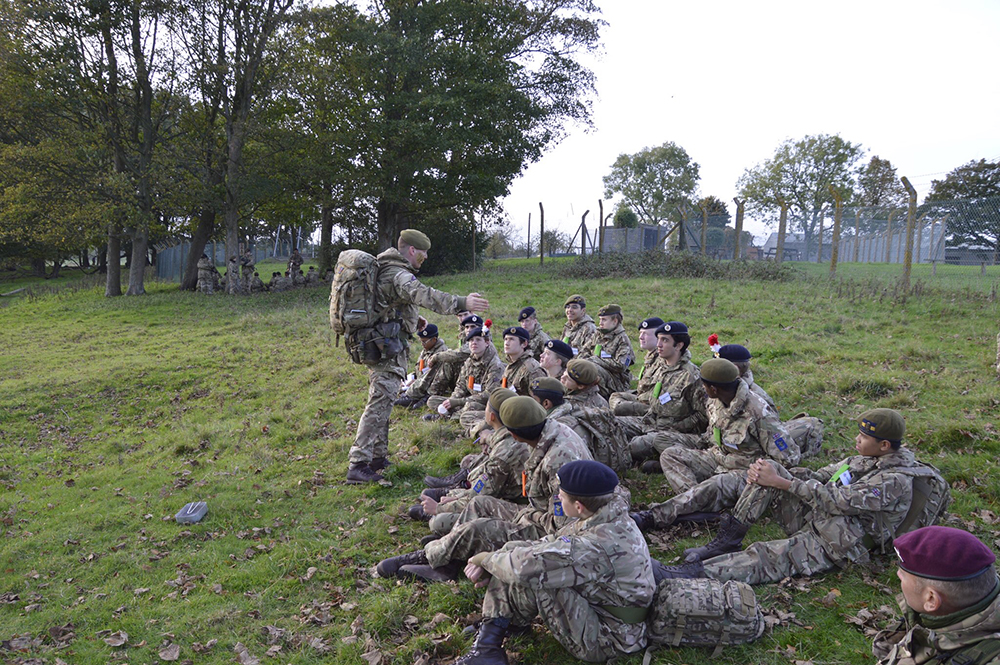 St Benedict's CCF SNCO and JNCO cadres