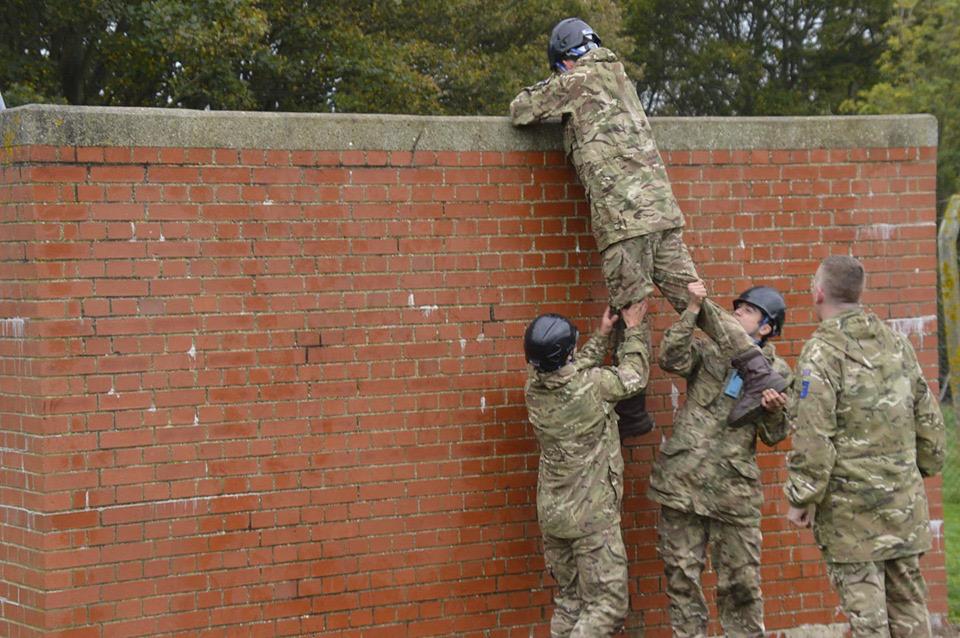 St Benedict's CCF SNCO and JNCO cadres