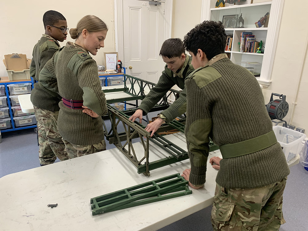 St Benedict's CCF Museum visit