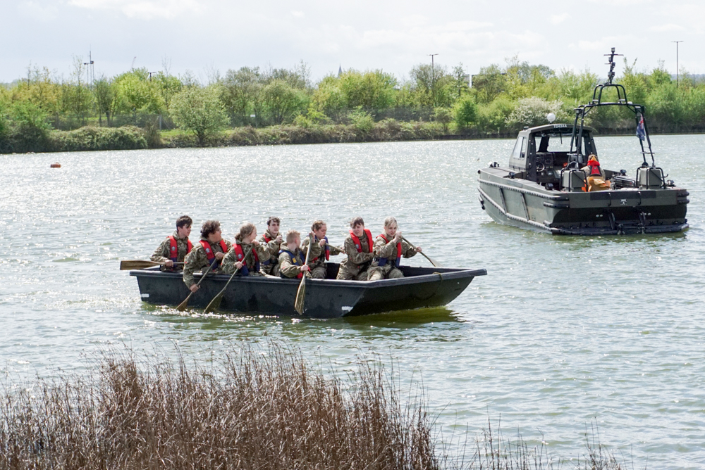 St Benedict's School Ealing CCF wins Royal Engineers Competition