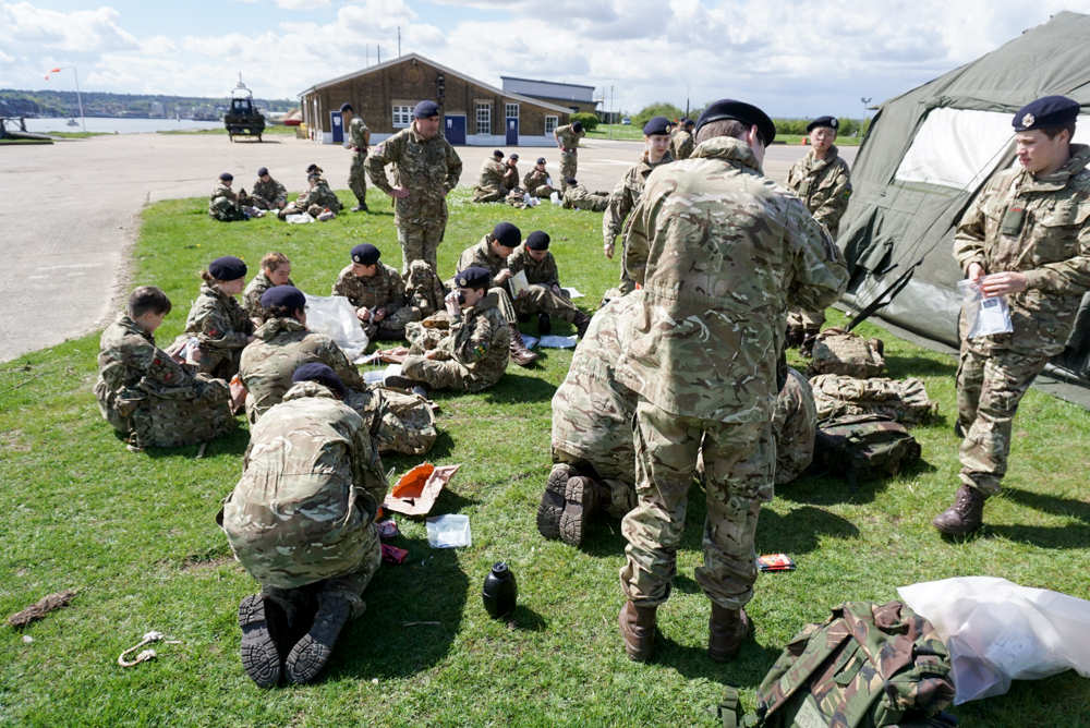 St Benedict's School Ealing CCF wins Royal Engineers Competition