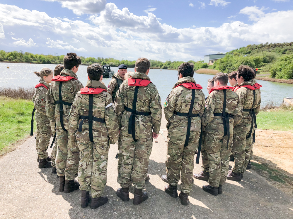 St Benedict's School Ealing CCF wins Royal Engineers Competition