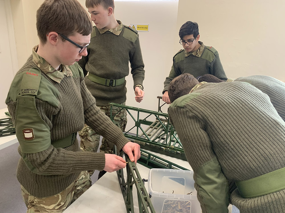 St Benedict's CCF Museum visit