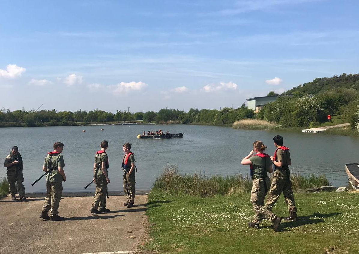 St Benedict's at the Chatham CCF Competition