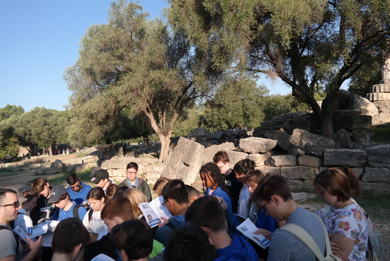 St Benedict's Classics trip 2019