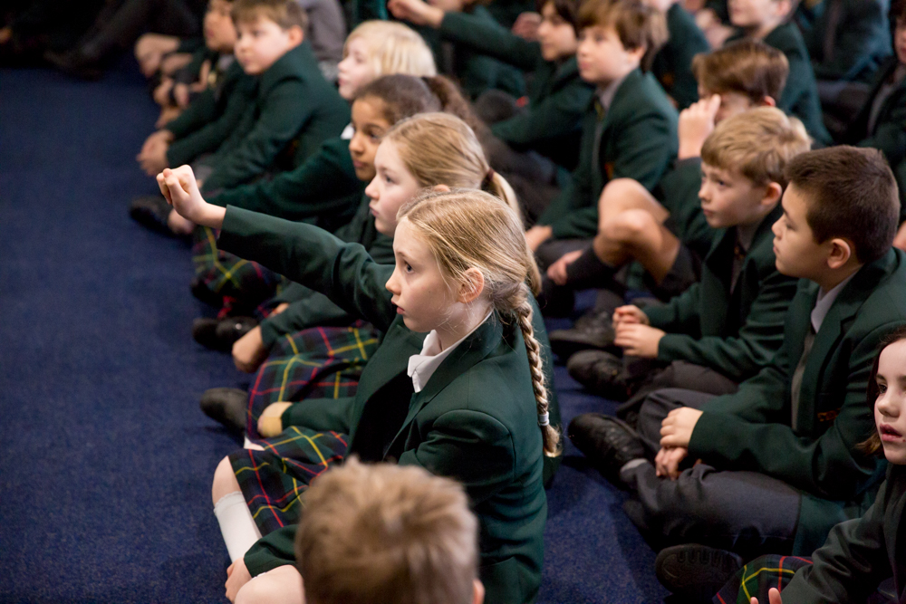 Mountains talk, for years 5 and 6, St Benedict's, Ealing