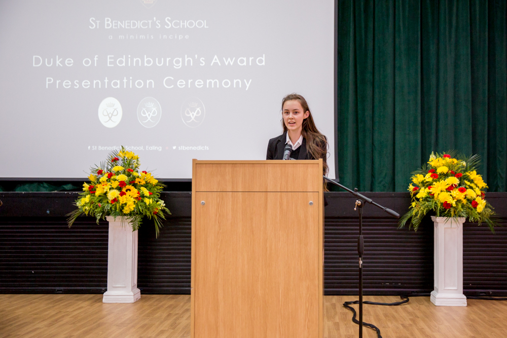 St Benedict's D of E awards