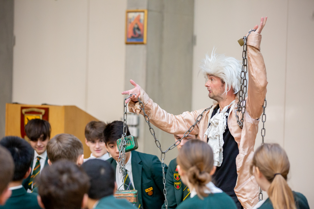 The Globe Players at St Benedicts