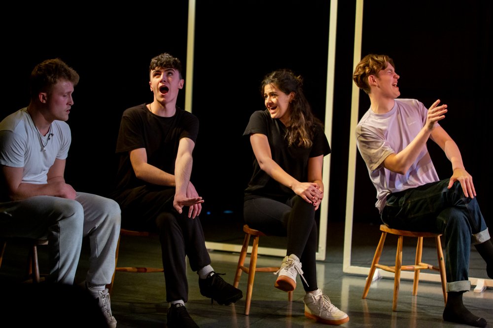 St Benedicts A level Drama devised performance
