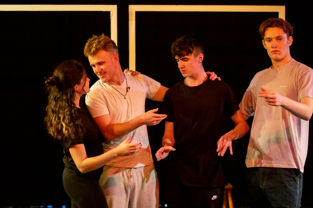 St Benedicts A level Drama devised performance