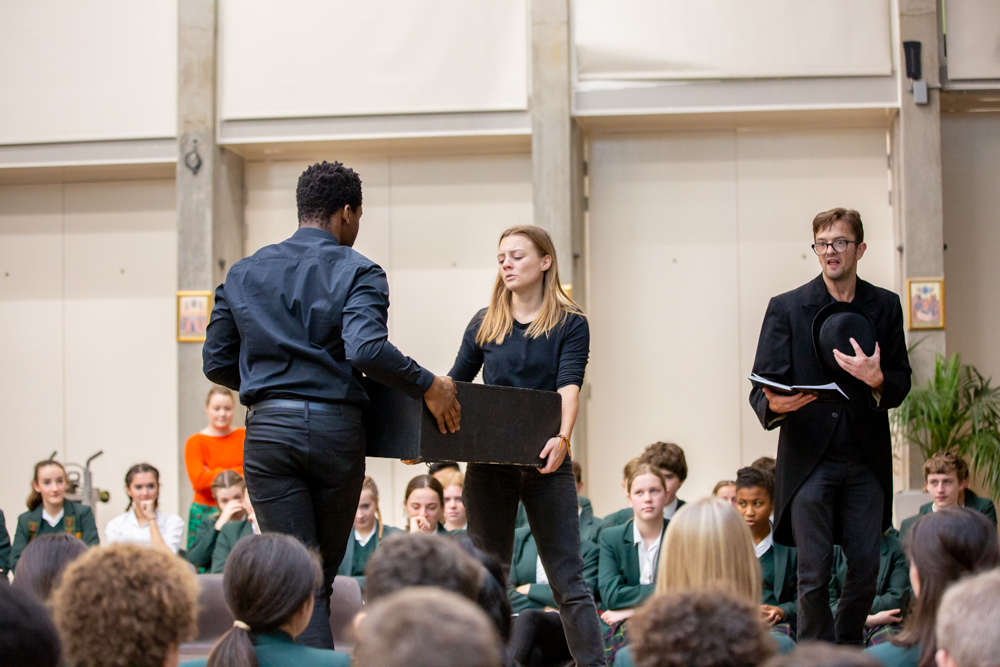 The Globe Players at St Benedicts