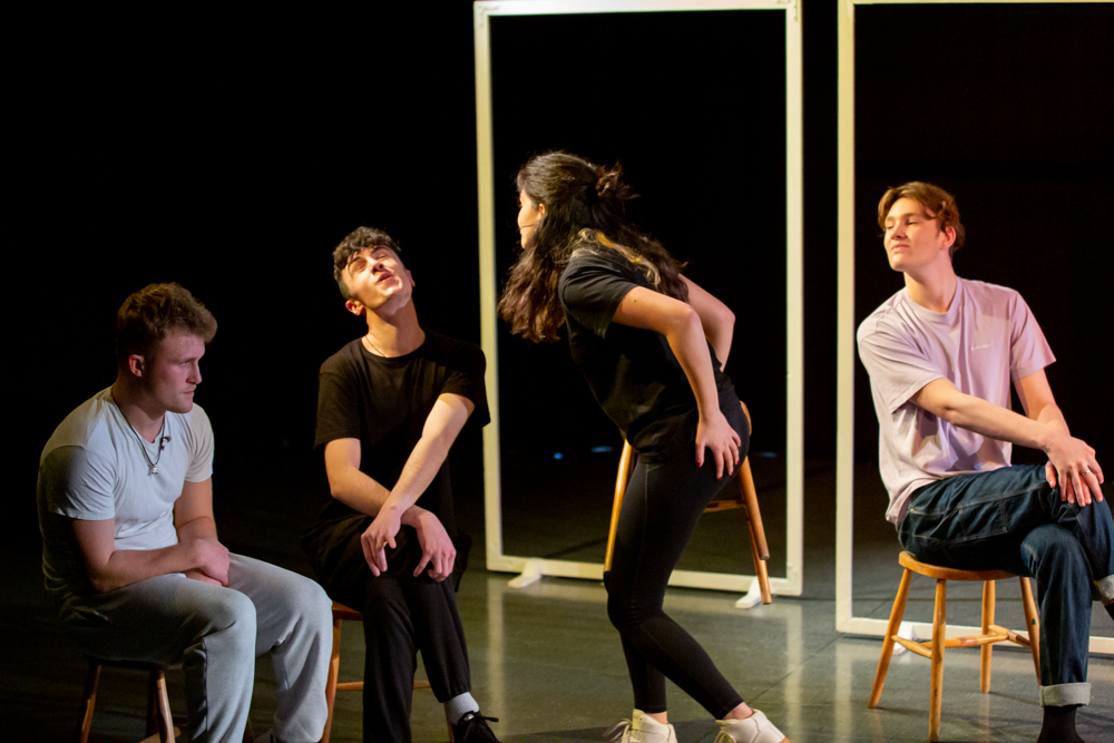 St Benedicts A level Drama devised performance