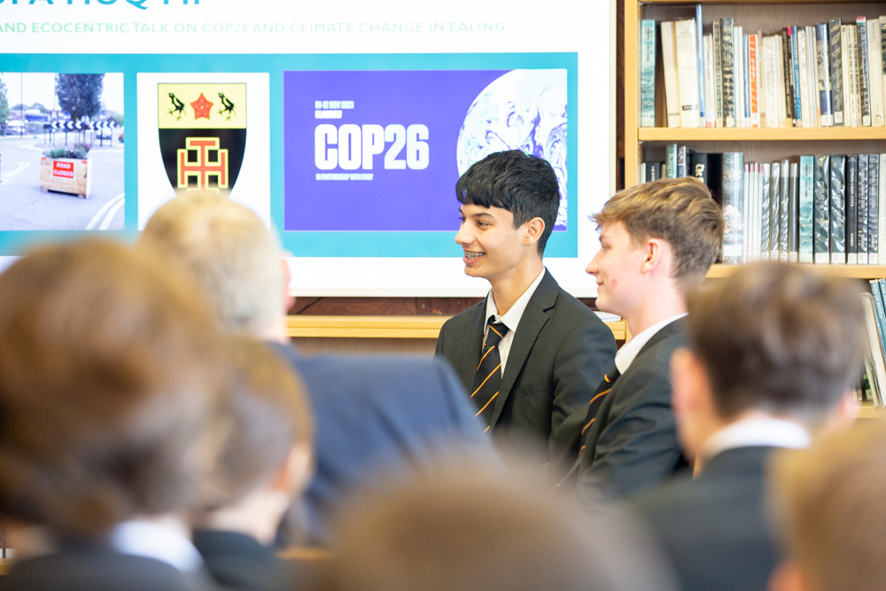 Rupa Huq MP at St Benedict's Climate Change forum