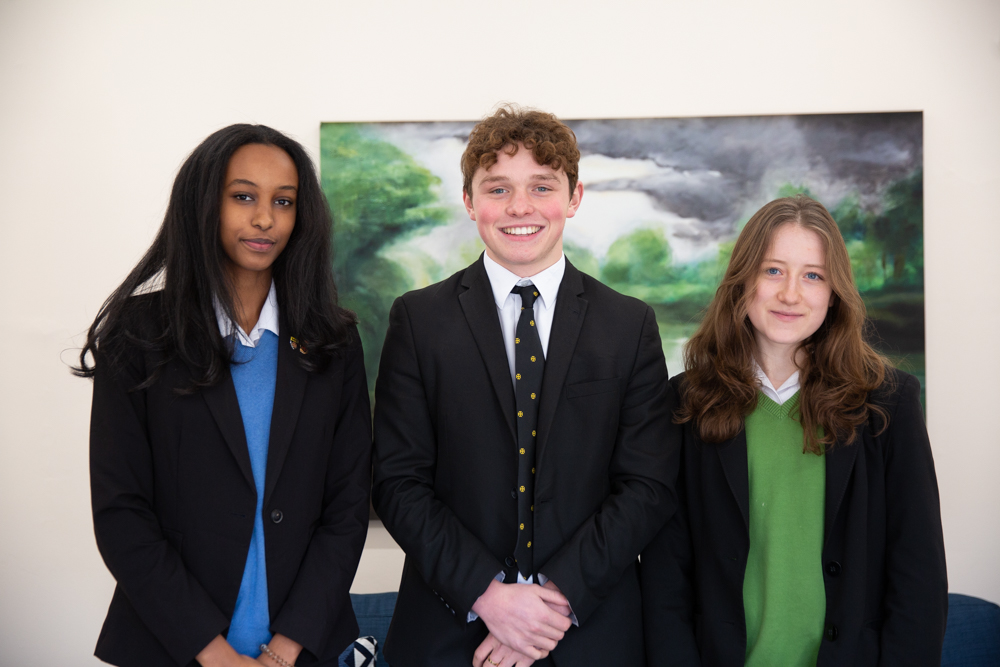 St Benedict's students awarded full marks for their research projects