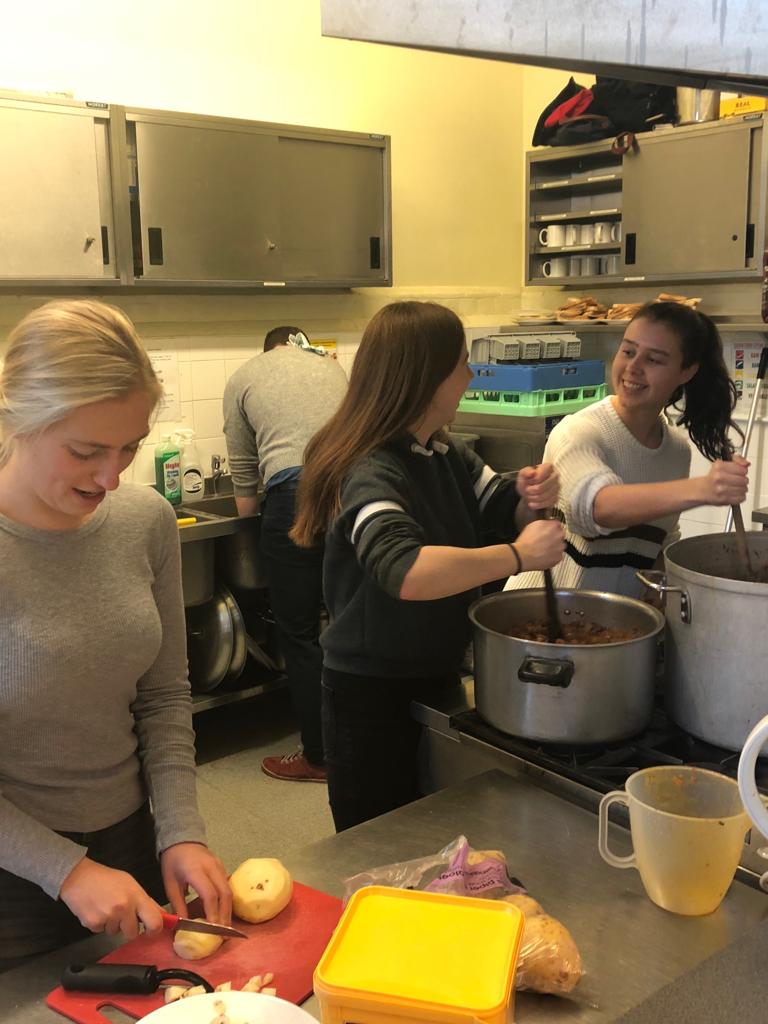 ​   St Benedict's volunteers at the Ealing Soup Kitchen