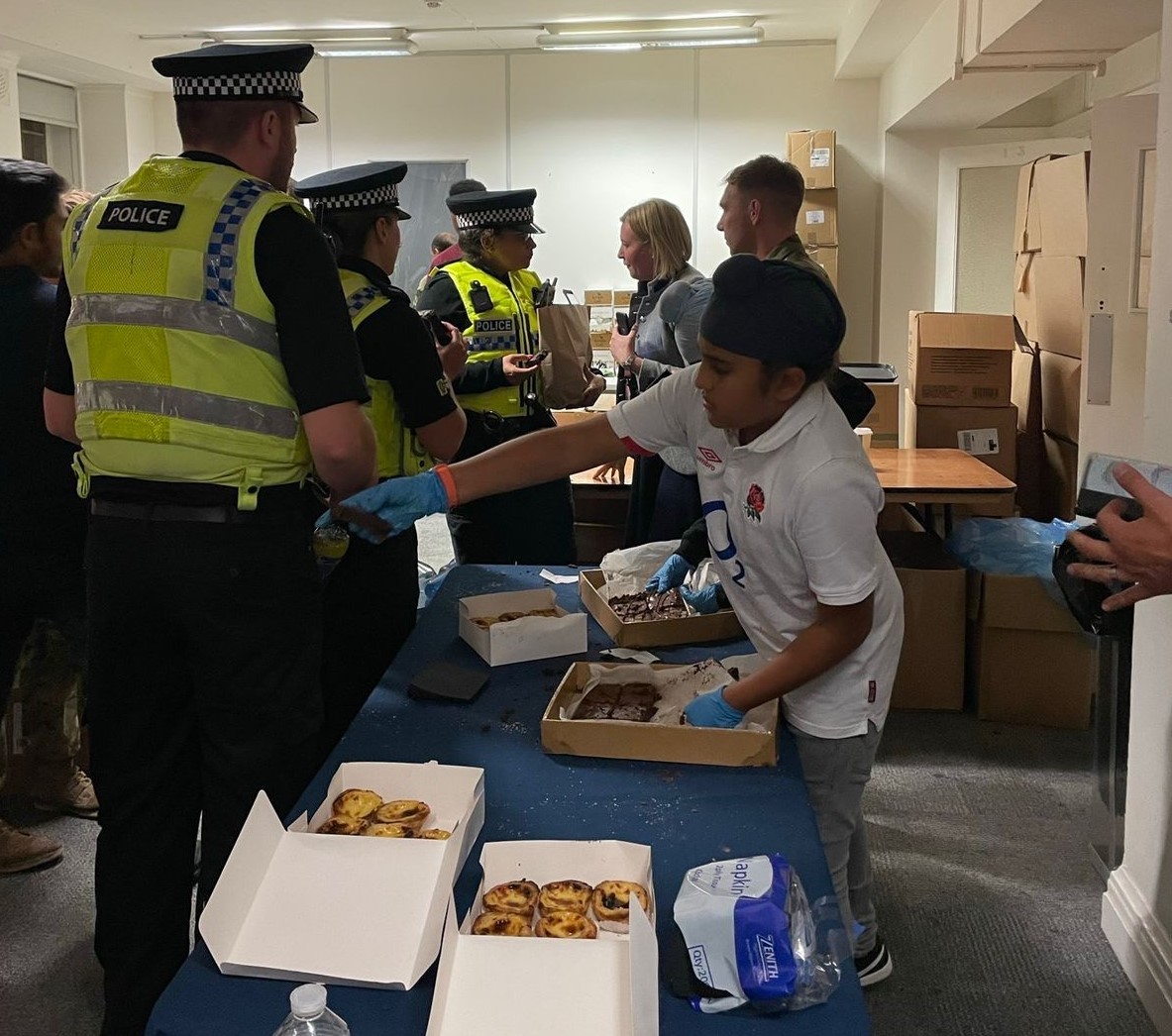 St Benedict's pupils volunteer at HM Queen Elizabeth II state funeral