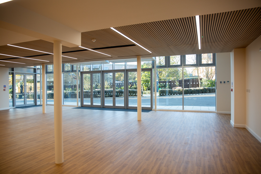 ​  St Benedict's new atrium  ​