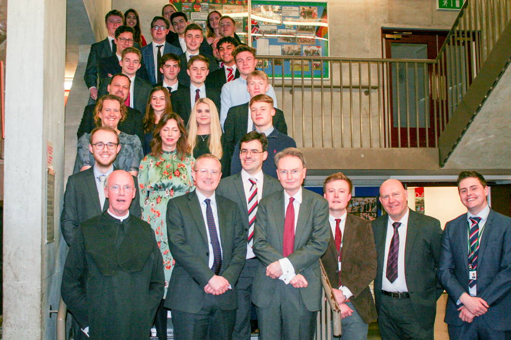 St Benedict's School Ealing, annual Sixth Form Theology Dinner