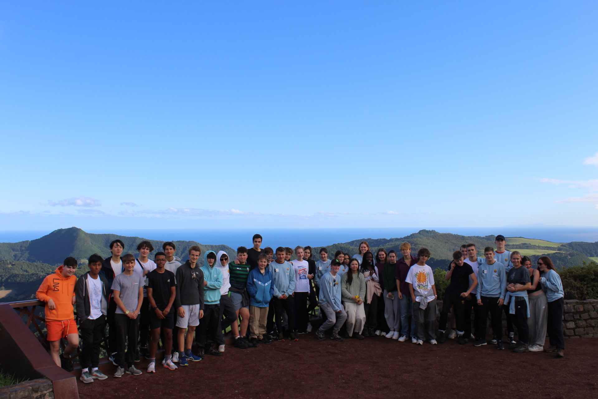 St Benedict's Geography Trip to the Azores Oct 22