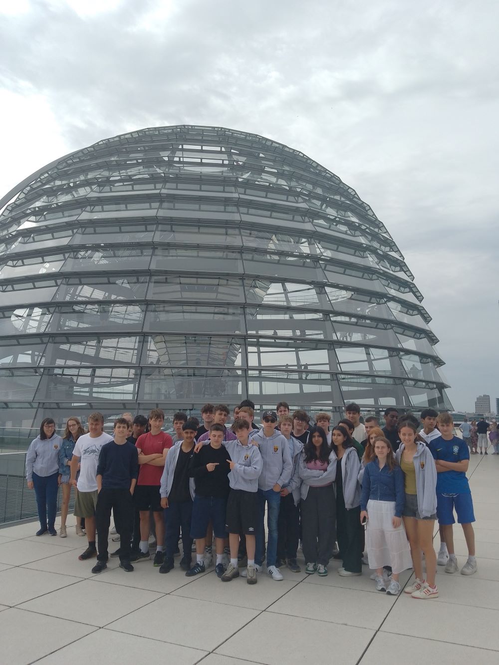 St Benedict's History trip to Berlin