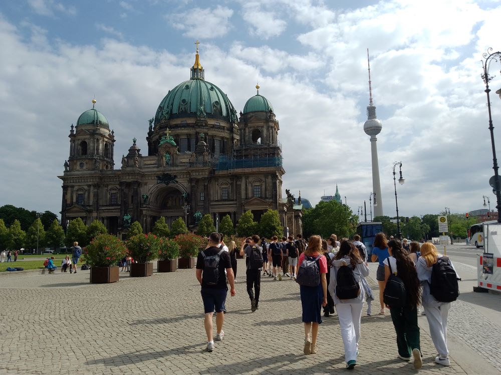 St Benedict's History trip to Berlin